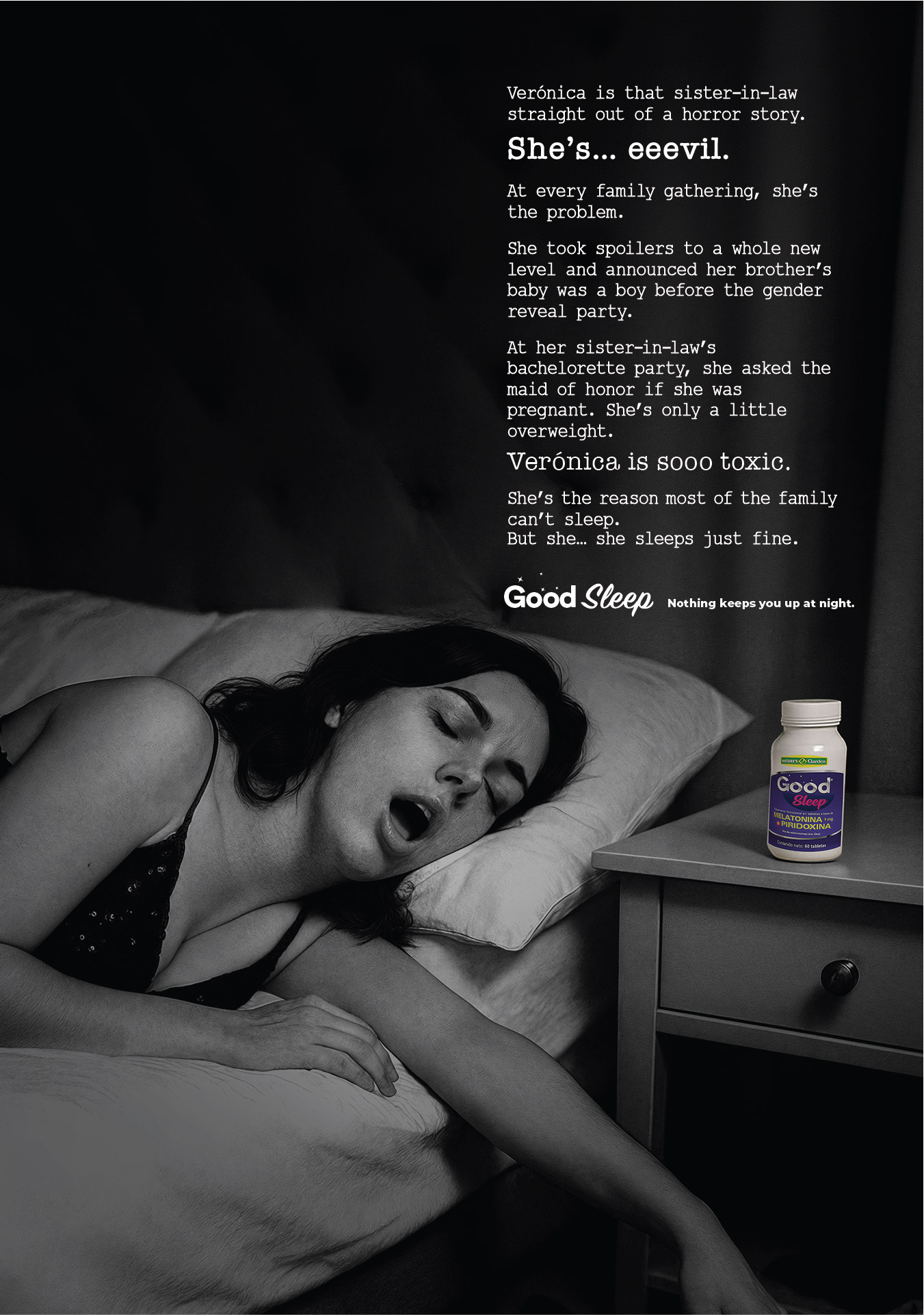 Cuñada Good Sleep slide en mobile