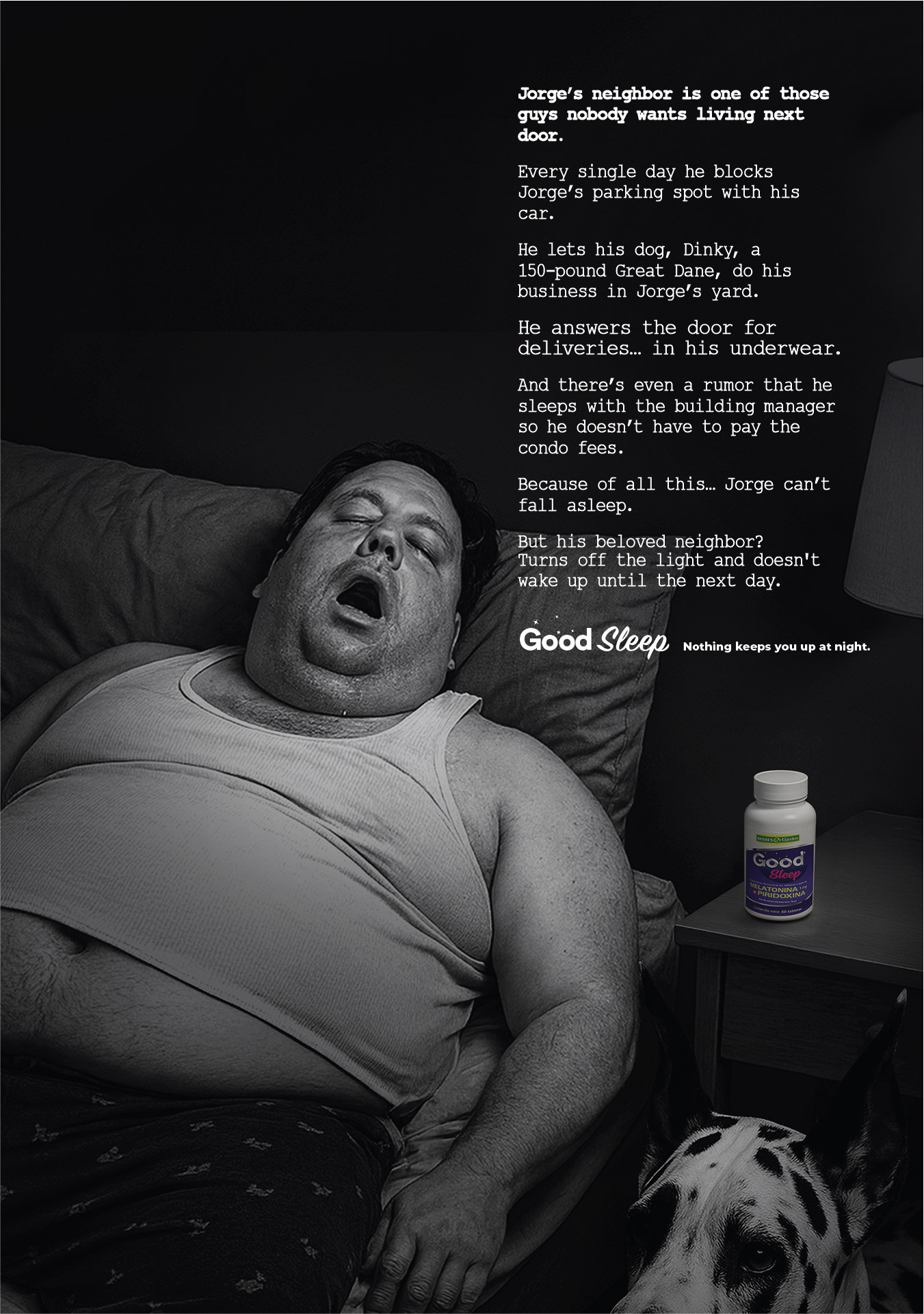 Vecino Good Sleep slide en mobile